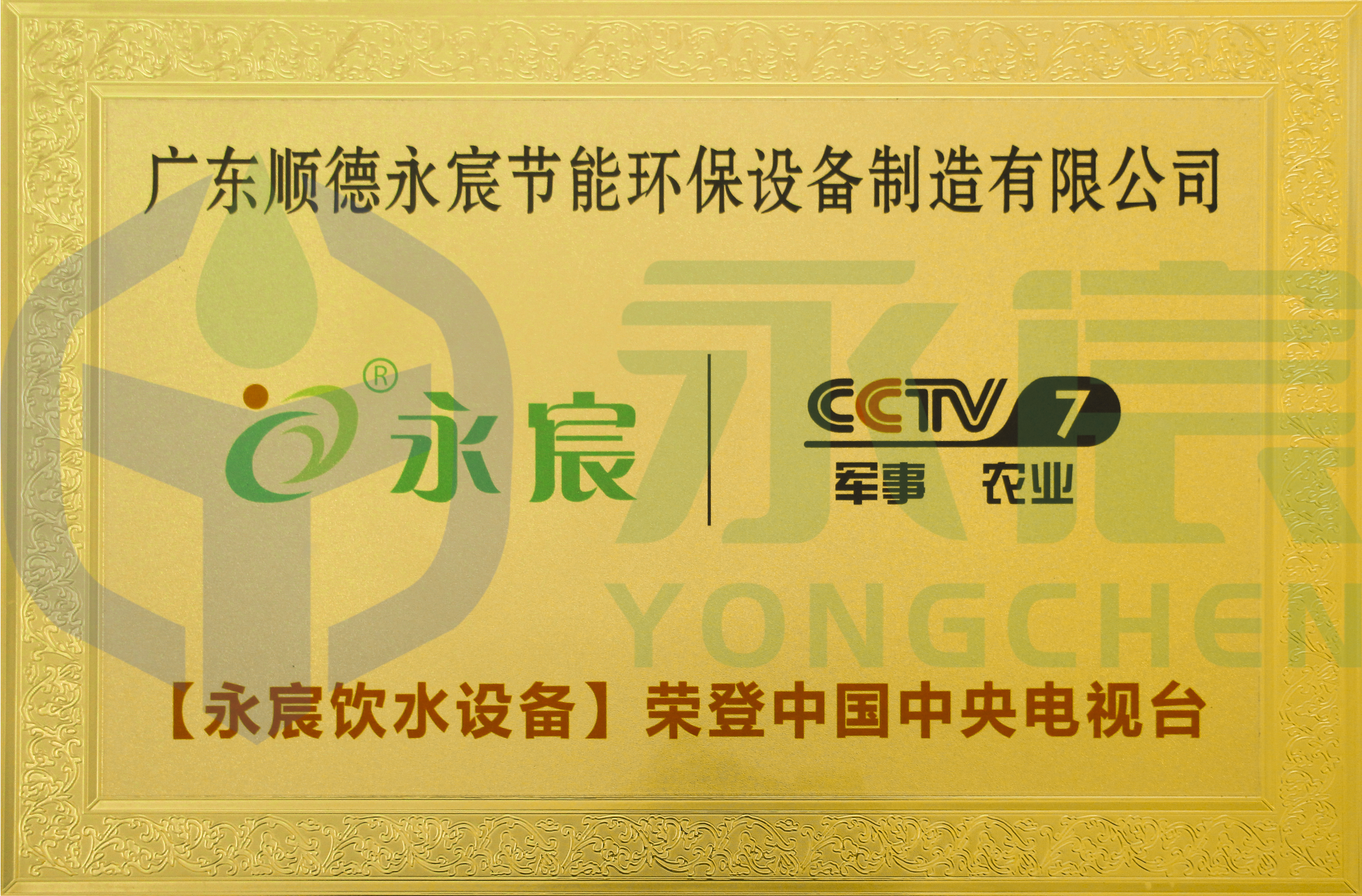 榮登中國中央電視臺